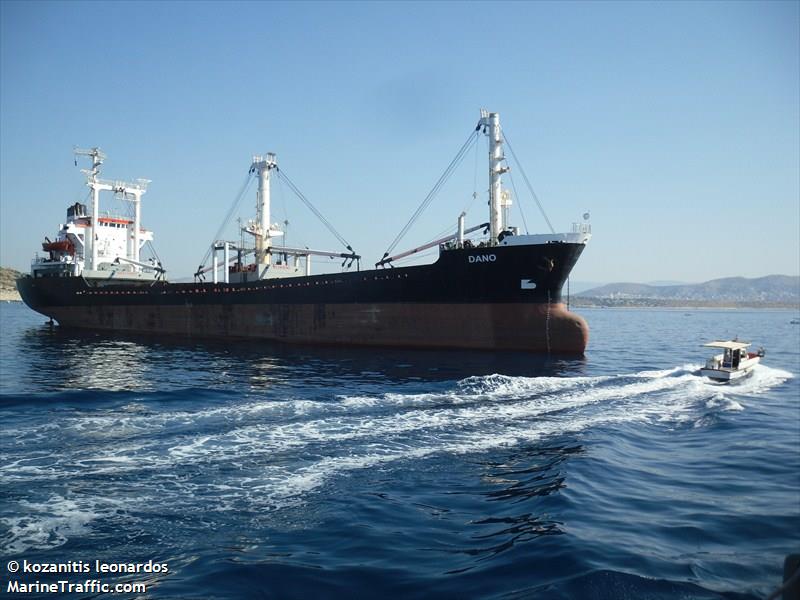 dano (General Cargo Ship) - IMO 8609175, MMSI 671346000, Call Sign 5VBZ8 under the flag of Togolese Rep