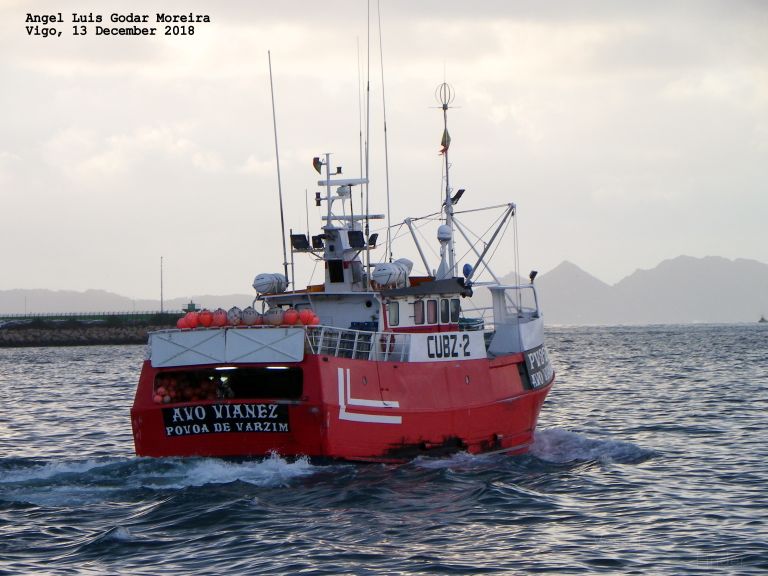 avo vianez (Fishing vessel) - IMO , MMSI 204268000, Call Sign CUBZ 2 under the flag of Azores