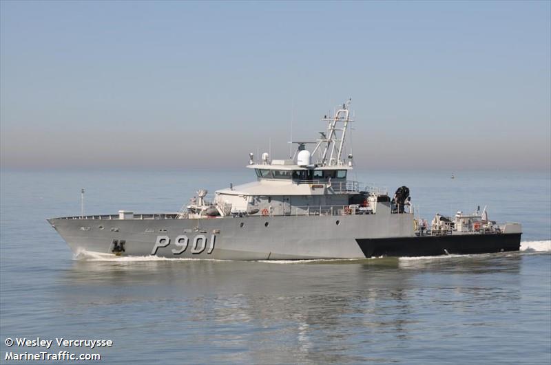 p901 bns castor (Military ops) - IMO , MMSI 205662000, Call Sign ORJT under the flag of Belgium