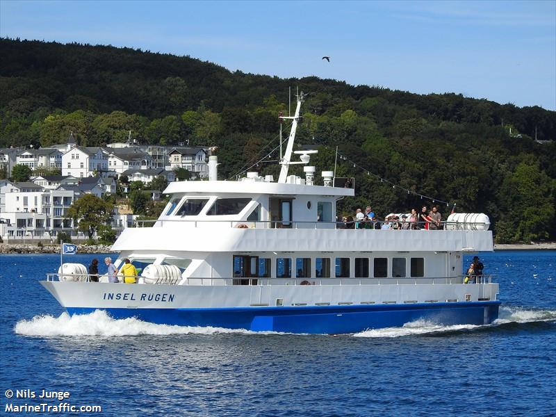 insel ruegen (Passenger ship) - IMO , MMSI 211314850, Call Sign DBRI under the flag of Germany