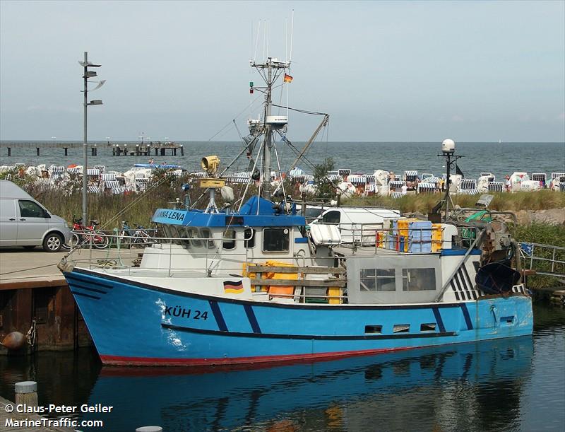 anna lena (Fishing vessel) - IMO , MMSI 211780780, Call Sign DJUS under the flag of Germany