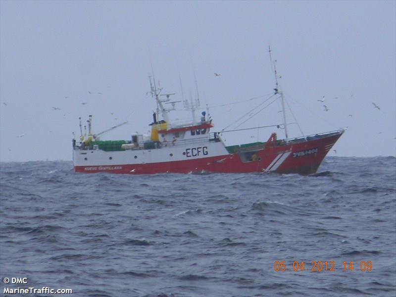 nuevo santillana (Fishing Vessel) - IMO 9329186, MMSI 224492000, Call Sign ECFG under the flag of Spain