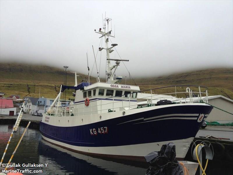 olga maria (Fishing vessel) - IMO , MMSI 231236000, Call Sign OW2360 under the flag of Faeroe Islands