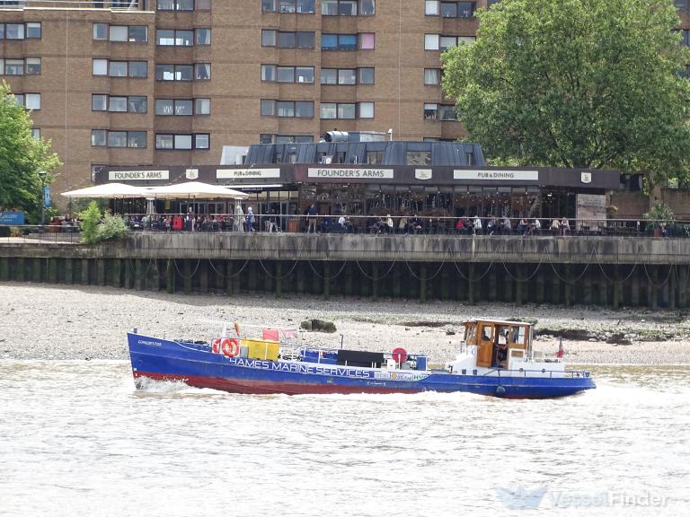 conquestor (Tanker) - IMO , MMSI 235055062, Call Sign VSSC5 under the flag of United Kingdom (UK)