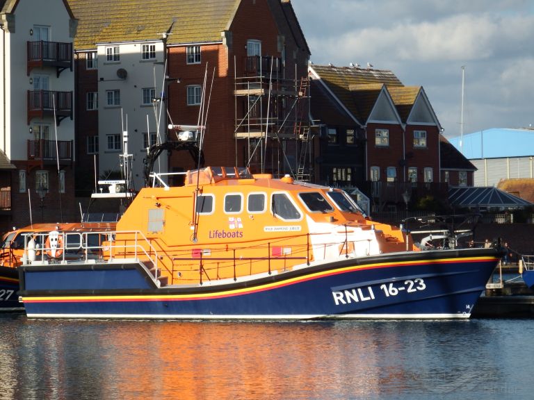 rnli lifeboat 16-23 (SAR) - IMO , MMSI 235069215, Call Sign 2BTM7 under the flag of United Kingdom (UK)