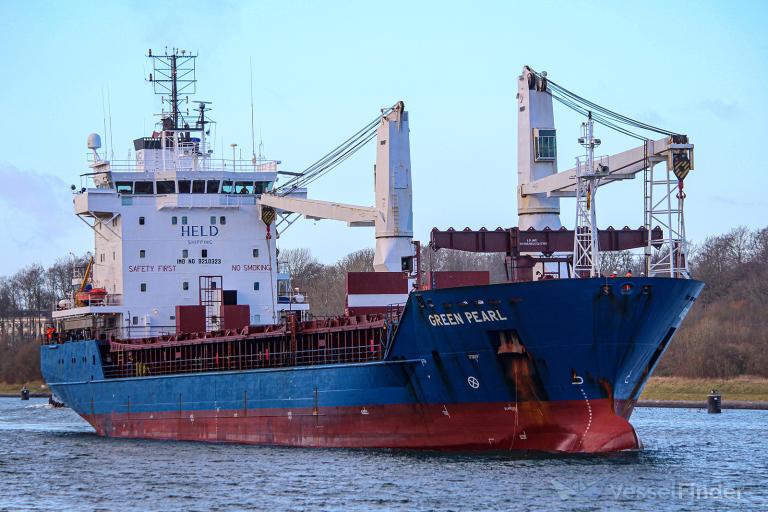 green pearl (General Cargo Ship) - IMO 9210323, MMSI 236685000, Call Sign ZDPP6 under the flag of Gibraltar