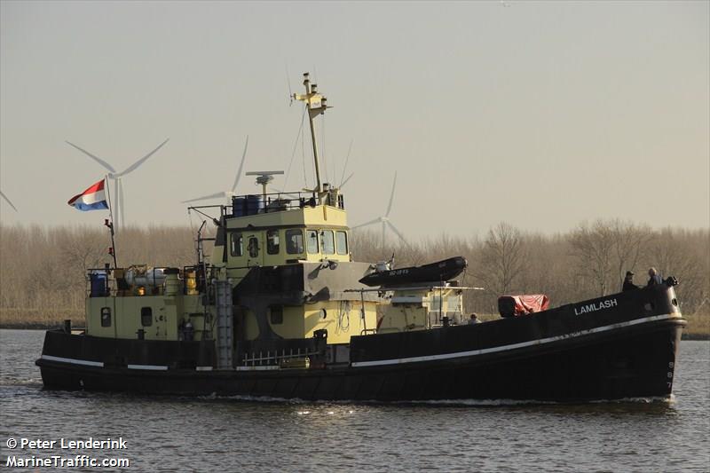 lamlash (Offshore Support Vessel) - IMO 4500096, MMSI 244660151, Call Sign PB4523 under the flag of Netherlands