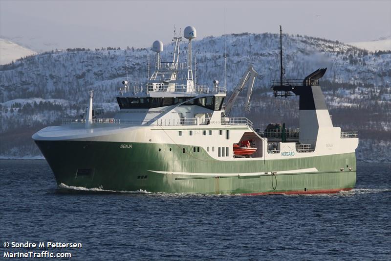 senja (Fishing Vessel) - IMO 9858436, MMSI 257093370, Call Sign LFRA under the flag of Norway