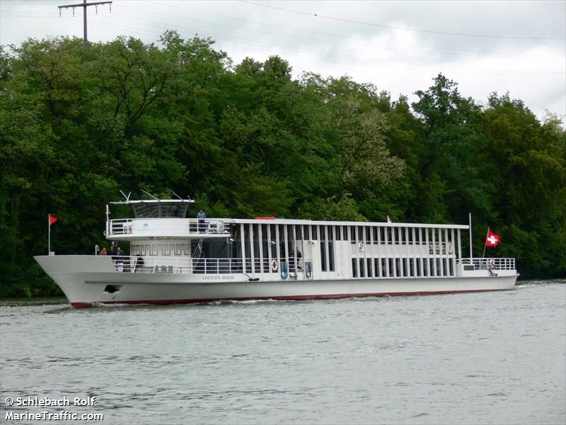 christoph merian (Passenger ship) - IMO , MMSI 269056944, Call Sign HE6944 under the flag of Switzerland