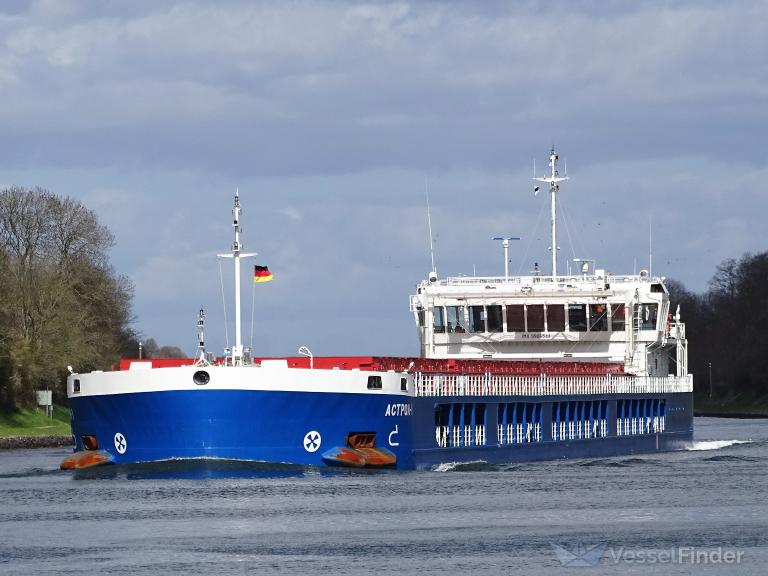 astrol-1 (General Cargo Ship) - IMO 9906544, MMSI 273217380, Call Sign UBXU4 under the flag of Russia