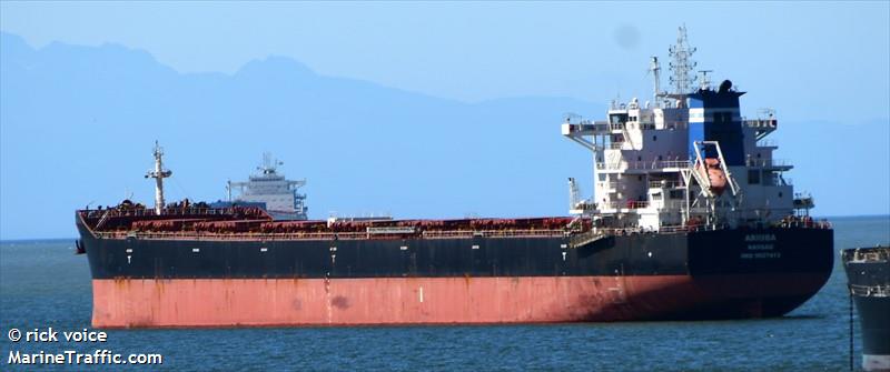 arriba (Bulk Carrier) - IMO 9827413, MMSI 311000717, Call Sign C6DM4 under the flag of Bahamas