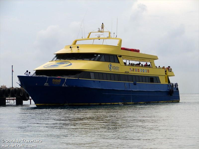 yacatecutli (Passenger Ship) - IMO 8660478, MMSI 345110011, Call Sign XCRZ9 under the flag of Mexico