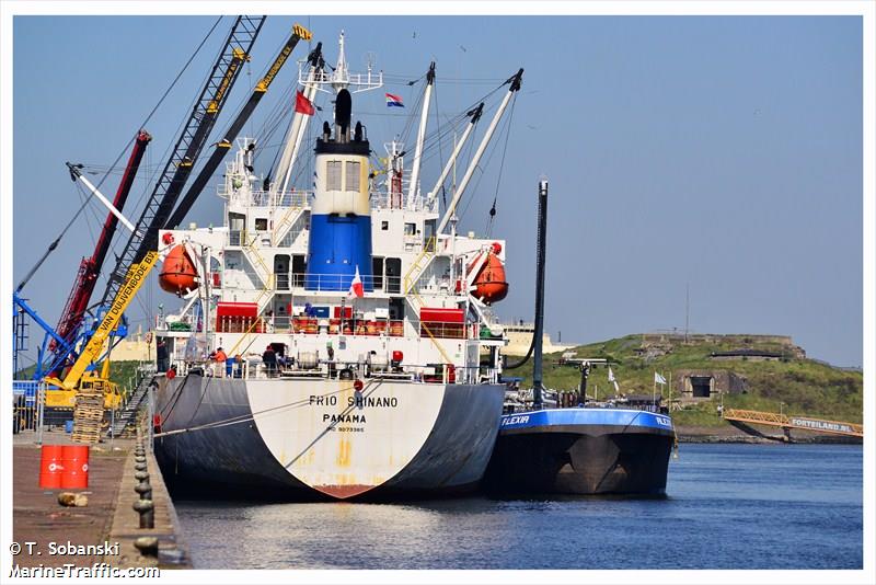 frio shinano (Refrigerated Cargo Ship) - IMO 9073385, MMSI 352349000, Call Sign 3FNR3 under the flag of Panama