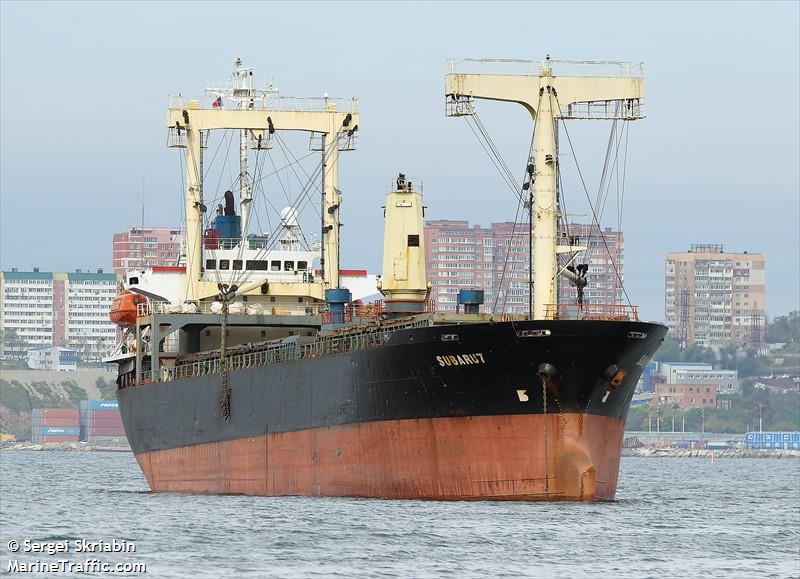 subaru7 (General Cargo Ship) - IMO 9181819, MMSI 354733000, Call Sign 3FIJ8 under the flag of Panama
