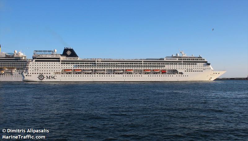 msc armonia (Passenger (Cruise) Ship) - IMO 9210141, MMSI 357281000, Call Sign H8EW under the flag of Panama