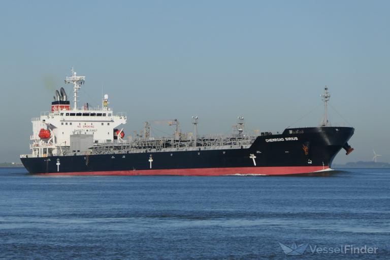 chemroad sirius (Chemical/Oil Products Tanker) - IMO 9757979, MMSI 357571000, Call Sign 3FJI6 under the flag of Panama