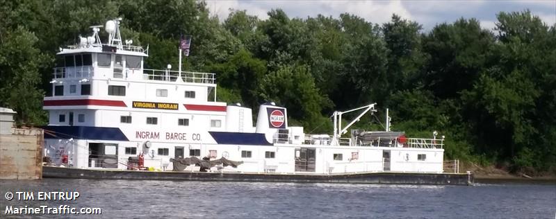 virginia ingram (Local type) - IMO , MMSI 366961540, Call Sign WDL2117 under the flag of United States (USA)