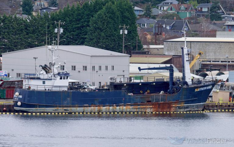 southern wind (Fishing Vessel) - IMO 8019801, MMSI 367892000, Call Sign WDD3741 under the flag of United States (USA)