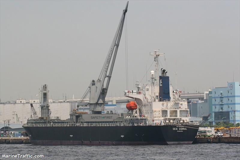 sea coral (General Cargo Ship) - IMO 9499955, MMSI 370851000, Call Sign 3FPV9 under the flag of Panama