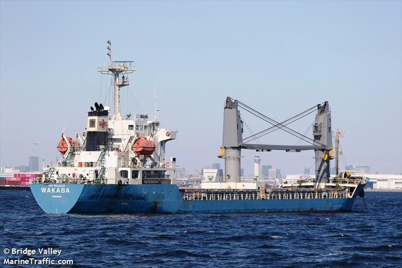 wakaba (General Cargo Ship) - IMO 9524229, MMSI 372357000, Call Sign 3FBA5 under the flag of Panama