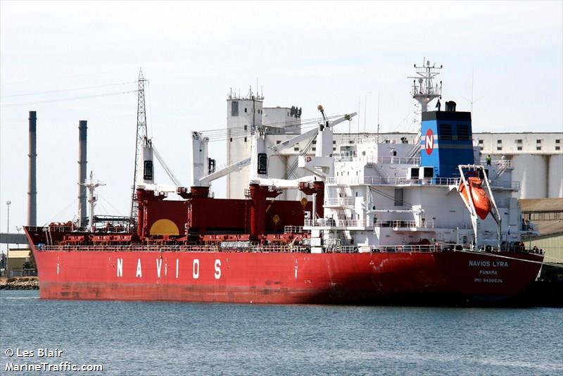 navios lyra (Bulk Carrier) - IMO 9498626, MMSI 373526000, Call Sign 3EUR6 under the flag of Panama