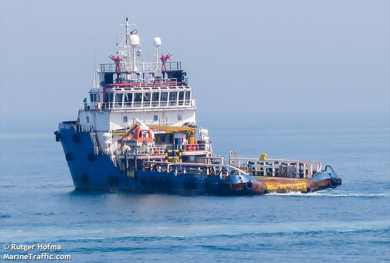 zakher crest (Offshore Tug/Supply Ship) - IMO 9545194, MMSI 376347000, Call Sign J8B4229 under the flag of St Vincent & Grenadines