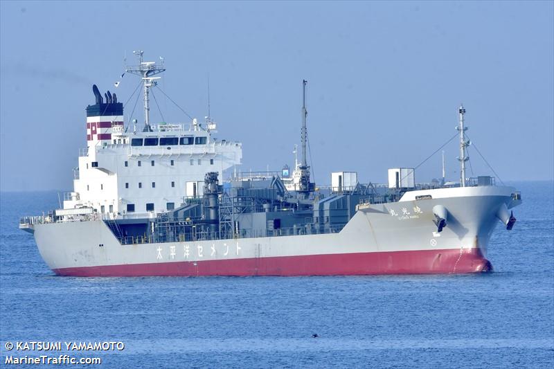 gyoko maru (Cement Carrier) - IMO 9713325, MMSI 431005927, Call Sign JD3755 under the flag of Japan