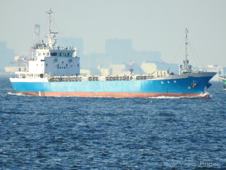 kaisen maru (General Cargo Ship) - IMO 9094494, MMSI 431602319, Call Sign JD2195 under the flag of Japan