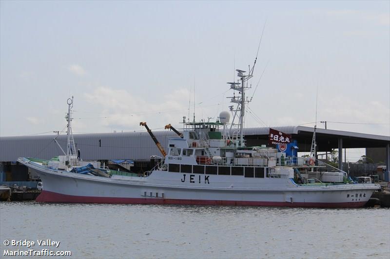 nikko maru no.1 (Fishing vessel) - IMO , MMSI 431769000, Call Sign JEIK under the flag of Japan