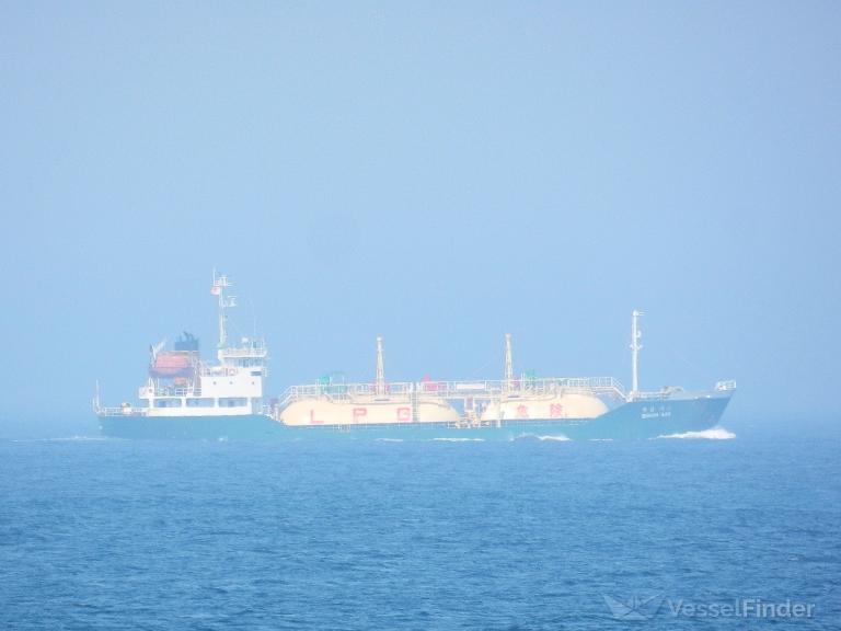 busan gas (LPG Tanker) - IMO 8920127, MMSI 441169000, Call Sign DSPK8 under the flag of Korea