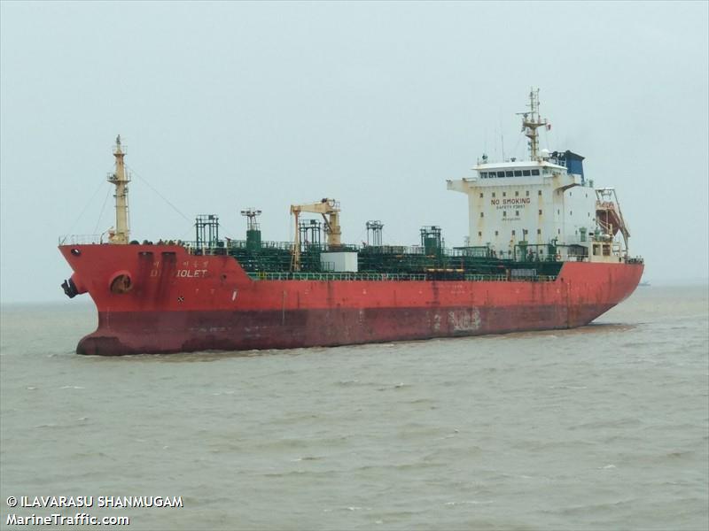 dl violet (Chemical/Oil Products Tanker) - IMO 9381354, MMSI 441386000, Call Sign D7FA under the flag of Korea