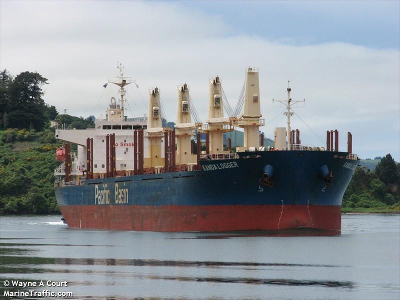 kanda logger (Bulk Carrier) - IMO 9701035, MMSI 477348200, Call Sign VRPN7 under the flag of Hong Kong