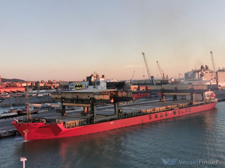 saga andorinha (General Cargo Ship) - IMO 9197002, MMSI 477686700, Call Sign VRMV6 under the flag of Hong Kong