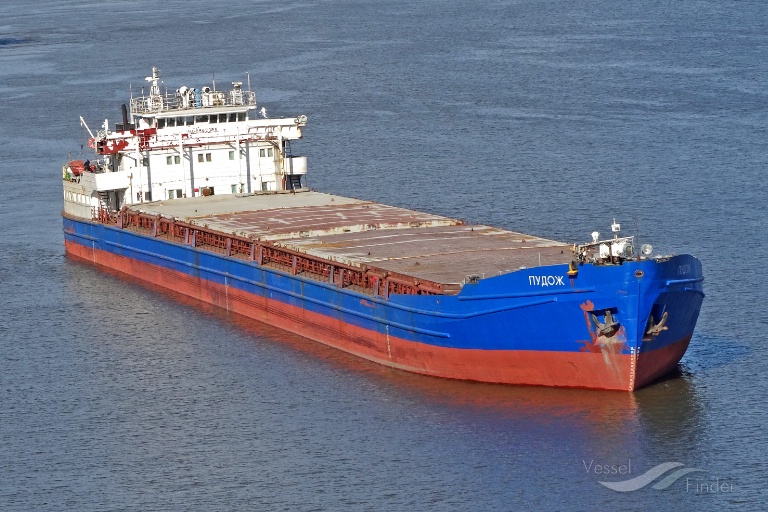 pudozh (General Cargo Ship) - IMO 8863355, MMSI 511100307, Call Sign T8A3421 under the flag of Palau