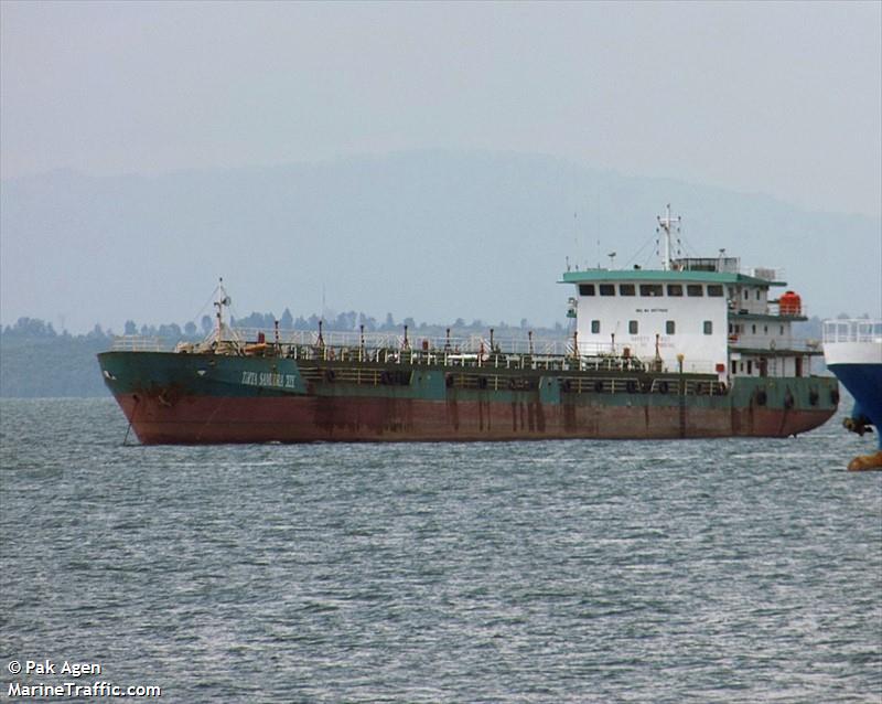 tirta samudra xix (Oil Products Tanker) - IMO 9577903, MMSI 525015671, Call Sign PNLW under the flag of Indonesia