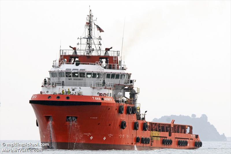taha assafa (Offshore Tug/Supply Ship) - IMO 9565857, MMSI 533056500, Call Sign 9MLK5 under the flag of Malaysia