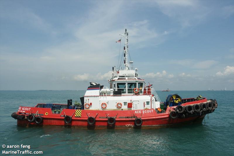 ace scout (Tug) - IMO 9315678, MMSI 533132018, Call Sign 9M2224 under the flag of Malaysia