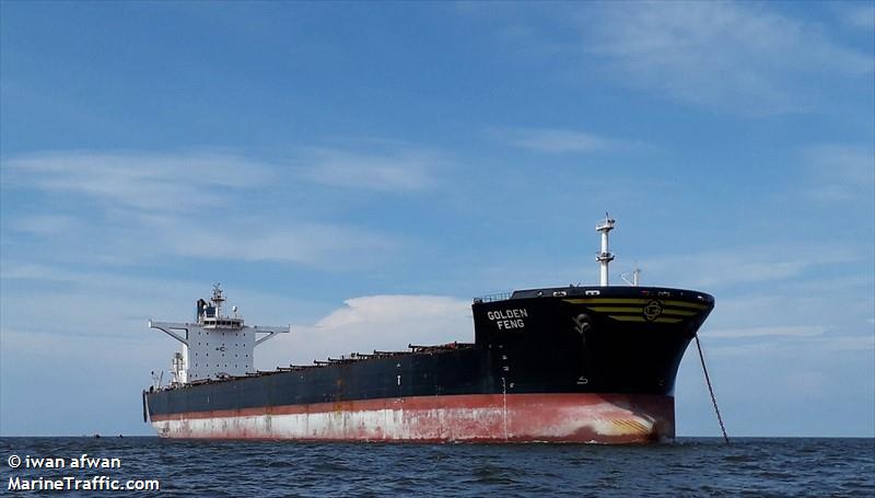 golden feng (Bulk Carrier) - IMO 9435648, MMSI 538003499, Call Sign V7RG4 under the flag of Marshall Islands