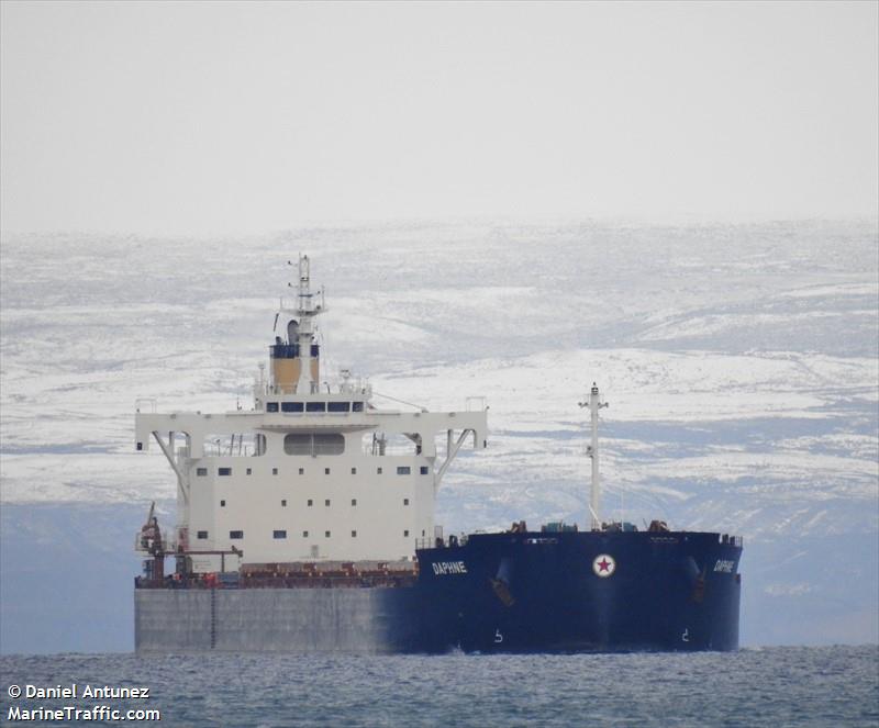 daphne (Bulk Carrier) - IMO 9762596, MMSI 538006925, Call Sign V7PT6 under the flag of Marshall Islands