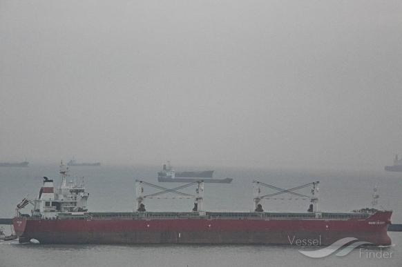 ns dalian (Bulk Carrier) - IMO 9567415, MMSI 538007539, Call Sign V7UM7 under the flag of Marshall Islands