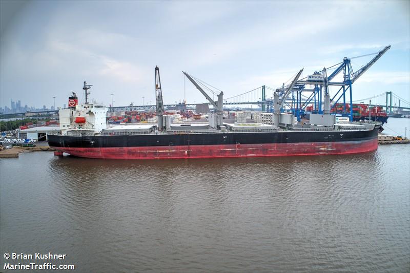 lesedi queen (Bulk Carrier) - IMO 9811490, MMSI 538007823, Call Sign V7DY4 under the flag of Marshall Islands