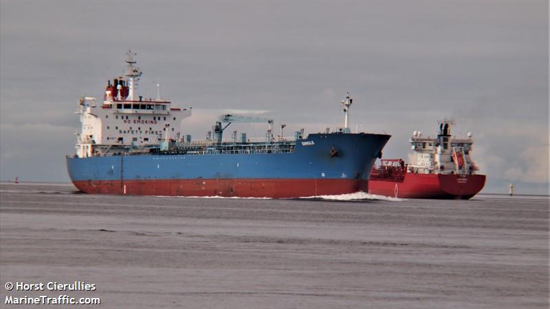 single (Chemical/Oil Products Tanker) - IMO 9377664, MMSI 538009010, Call Sign V7IJ2 under the flag of Marshall Islands