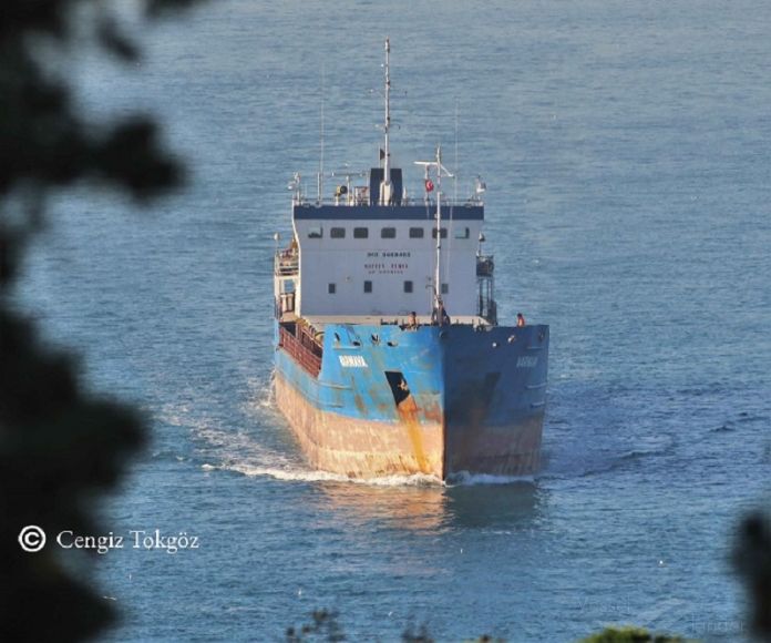 hava ana (General Cargo Ship) - IMO 9463463, MMSI 577391000, Call Sign YJWH3 under the flag of Vanuatu