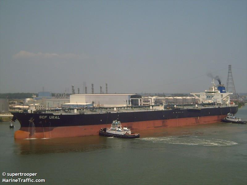 scf ural (Crude Oil Tanker) - IMO 9231509, MMSI 636011494, Call Sign ELZP7 under the flag of Liberia