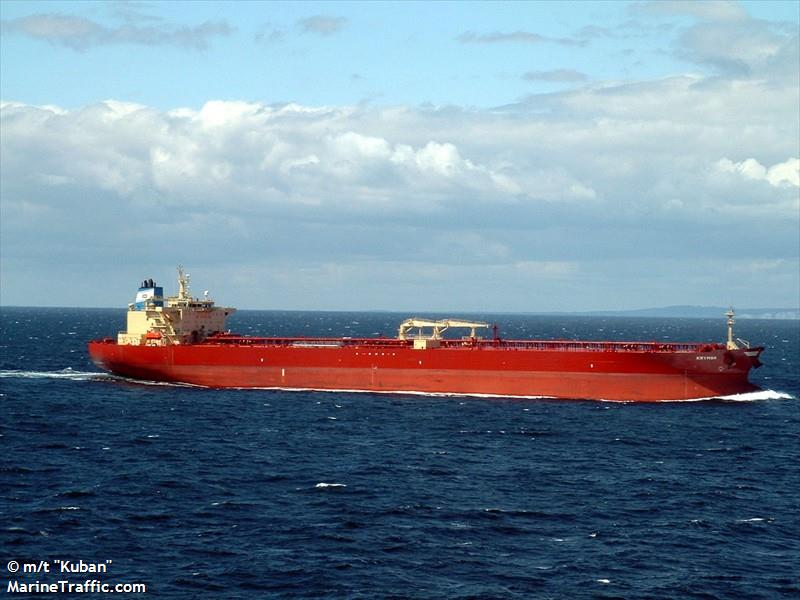 krymsk (Crude Oil Tanker) - IMO 9270529, MMSI 636011914, Call Sign A8CE4 under the flag of Liberia