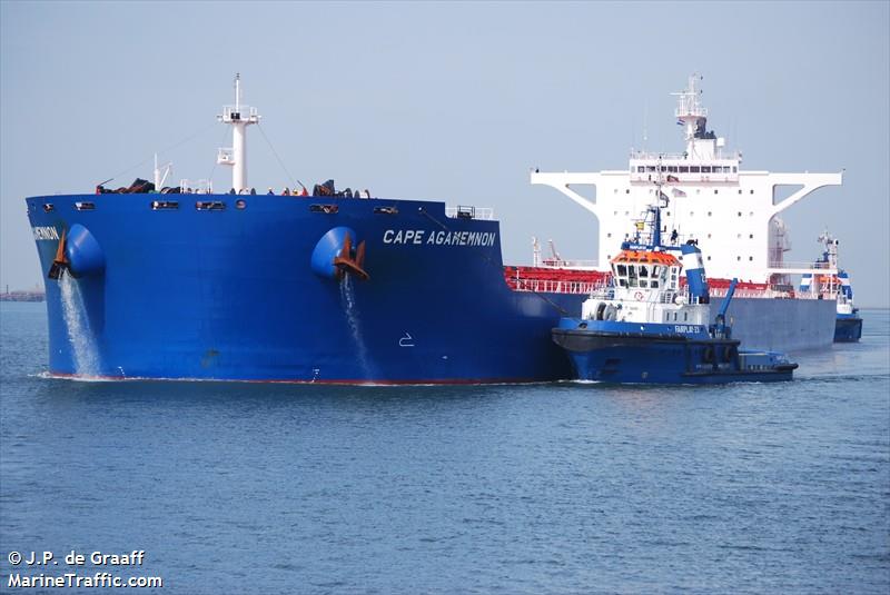 cape agamemnon (Bulk Carrier) - IMO 9451264, MMSI 636014480, Call Sign A8UE9 under the flag of Liberia