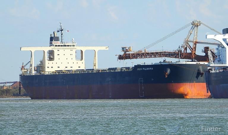 iron pilbara (Bulk Carrier) - IMO 9621364, MMSI 636016343, Call Sign D5FR4 under the flag of Liberia