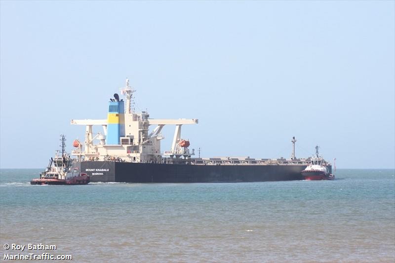 mount kinabalu (Bulk Carrier) - IMO 9337107, MMSI 636017119, Call Sign D5JJ7 under the flag of Liberia