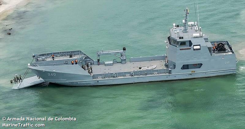 golfo d morrosquillo (Military ops) - IMO , MMSI 730000242, Call Sign 5KOA under the flag of Colombia