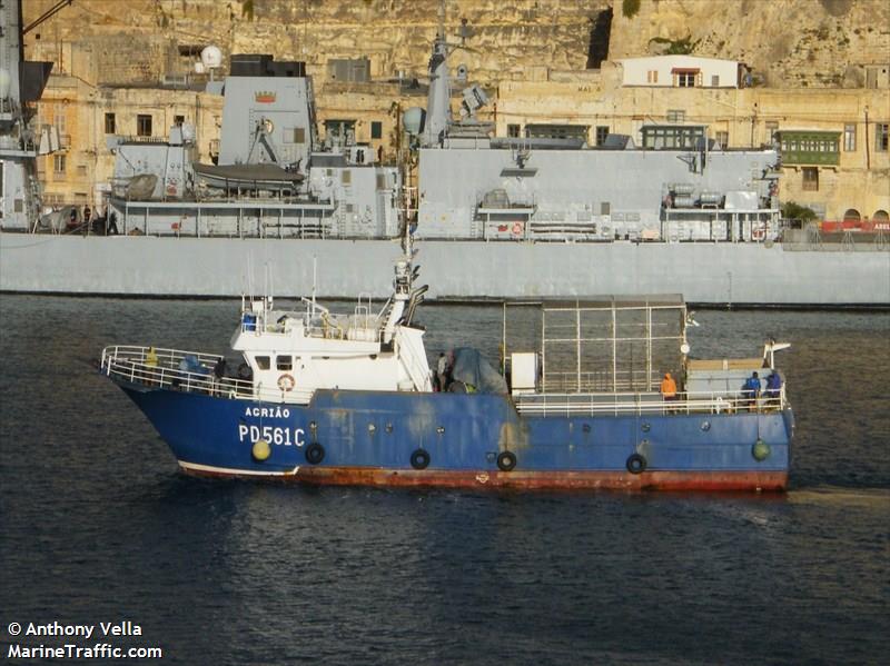 agriao (Fishing vessel) - IMO , MMSI 204201360, Call Sign CUTZ5 under the flag of Azores